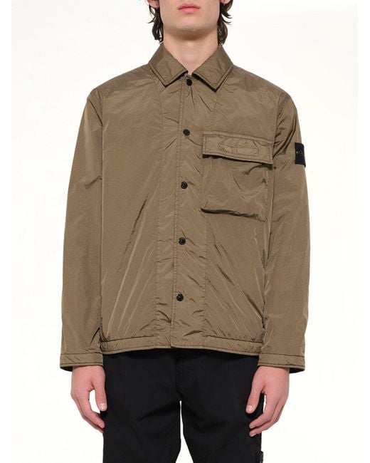 Stone Island Natural 1200002 Shirts for men