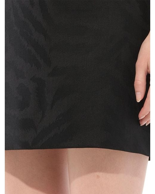 Givenchy Black Mini A-Line Skirt