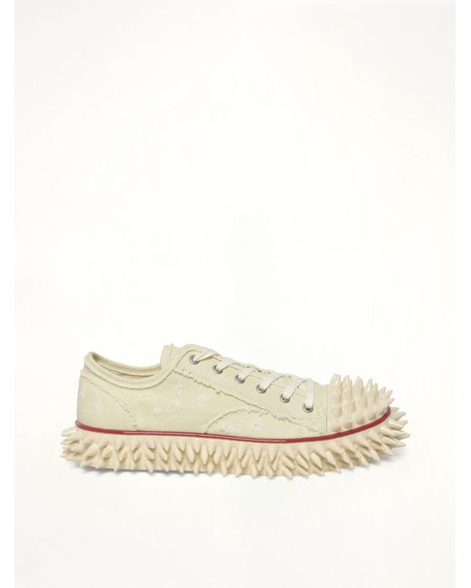 Doublet Natural Spiky Canvas Sneaker for men