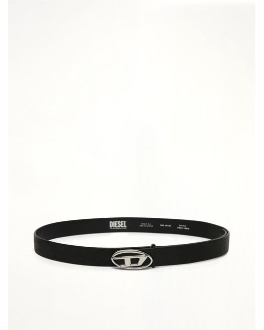 DIESEL White B-1Dr-Layer Belt for men