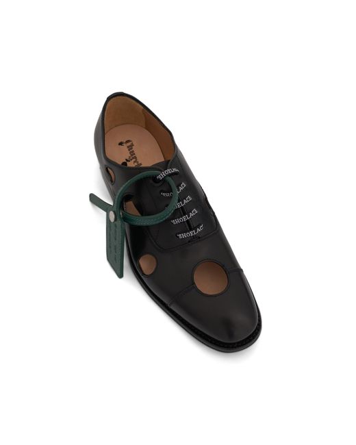 Off-White c/o Virgil Abloh Black Off- X Churches Consul Shoes, /, 100% Calf Leather