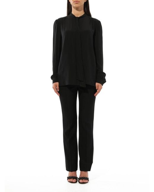 Givenchy Black Long Sleeve Top