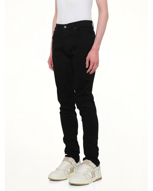 Amiri Black Stack Jeans for men