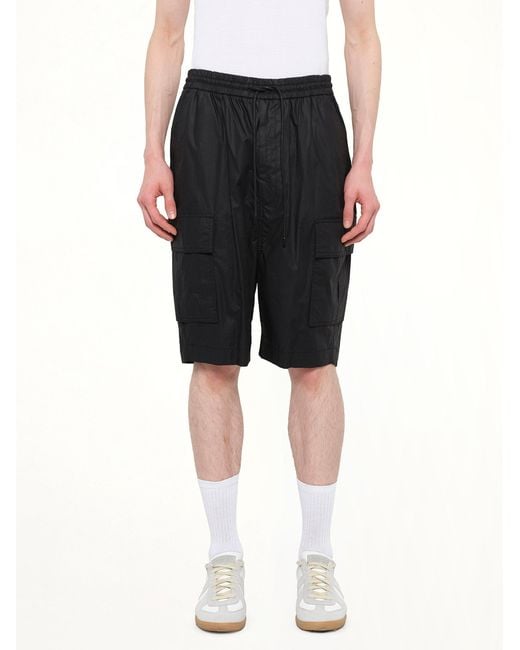 Juun.J Black Short for men