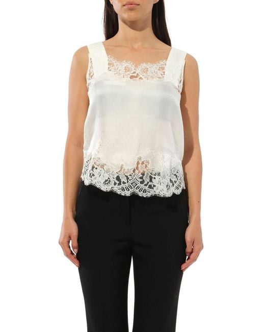 Givenchy Black Sleeveless Tops