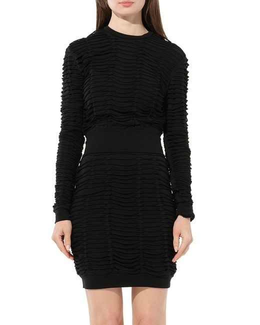 Balmain Black Knit Dress