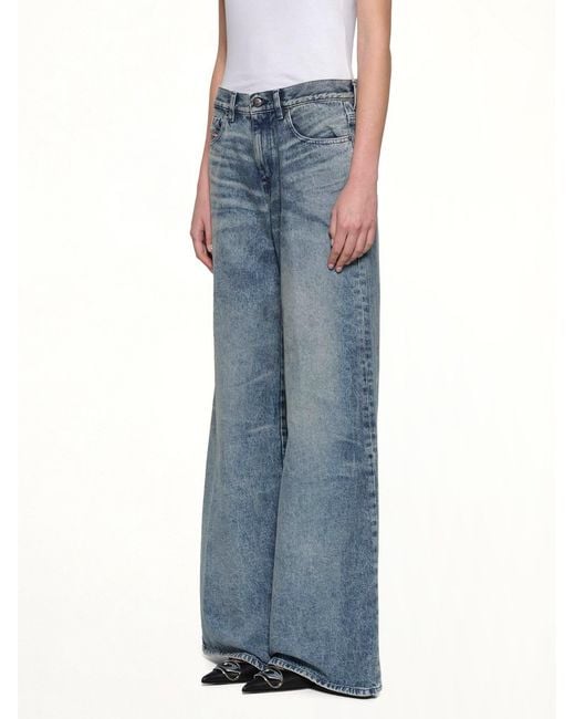 DIESEL Blue 1978 D-Akemi-Fsh Wide Jeans