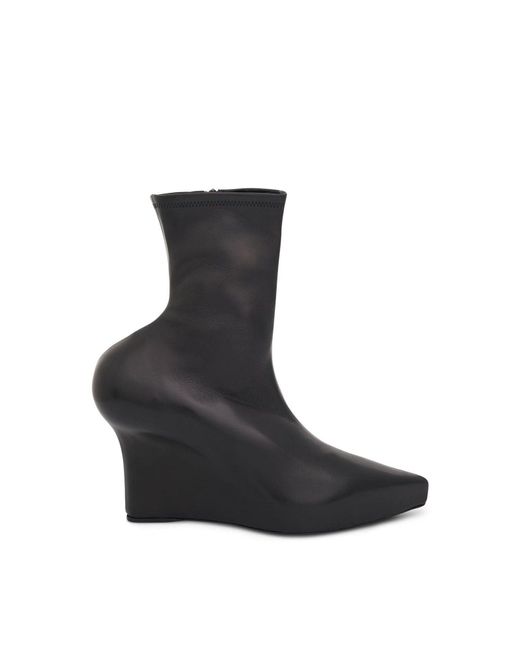 Givenchy Black Nappa Leather Ankle Boots