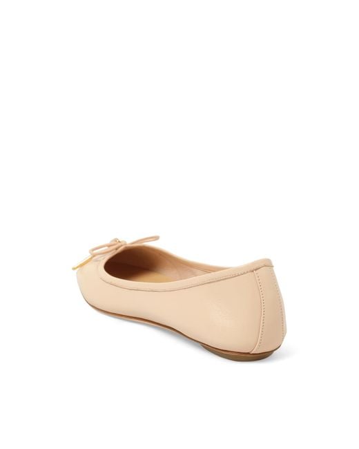 Chloé Natural Iris Ballerina, 100% Leather