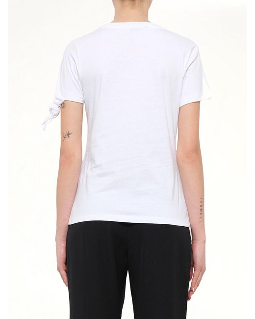 JWA White Single Knot T-Shirt