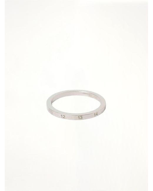Maison Margiela Natural Numerical 2Mm Rings for men