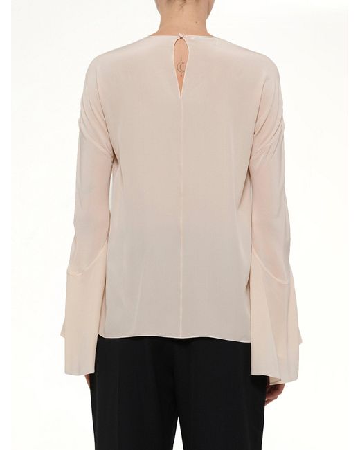 Givenchy White Long Sleeve Top