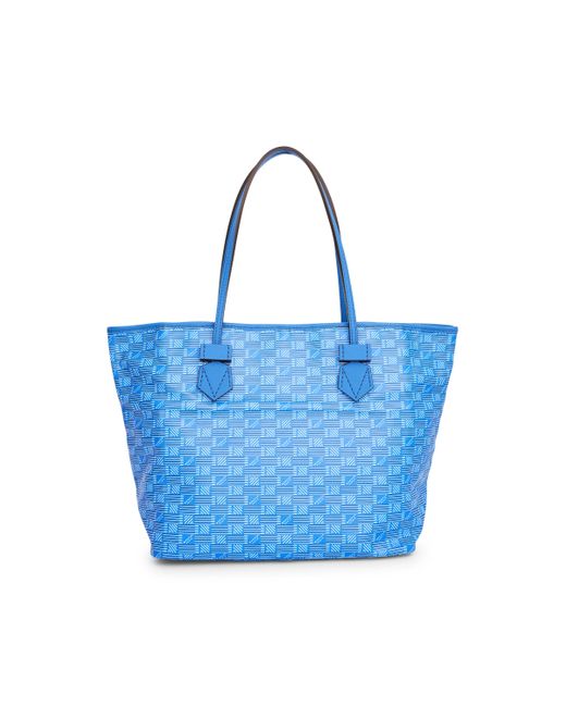 Moreau Blue Saint Tropez Tote Bag Mm, , 100% Cotton