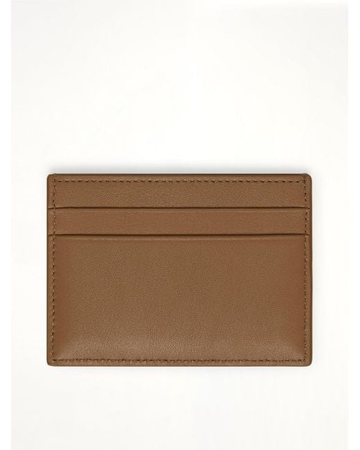 Loewe Brown Plain Cardholders Cats