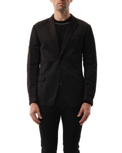 Givenchy Black Mesh Suit Jacket for men