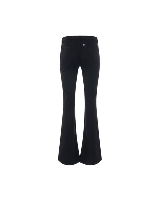 Givenchy Black Stretch Denim Bootcut Jeans, , 100% Cotton