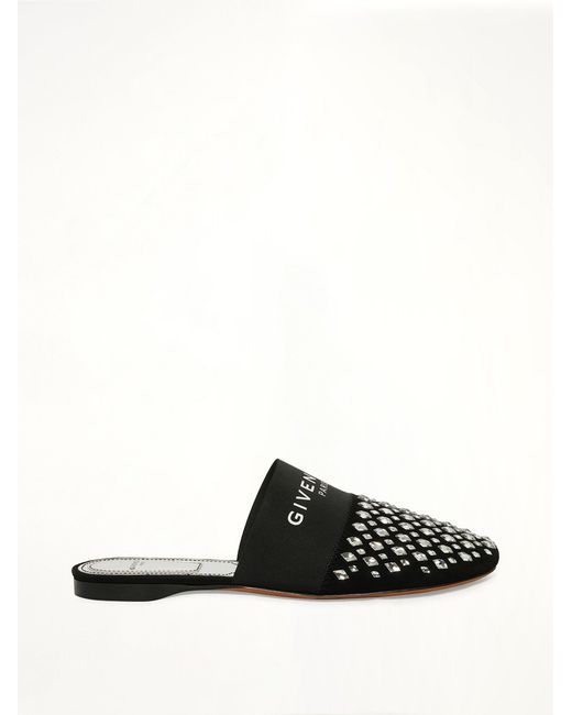 Givenchy Black Bedford Flat Mule