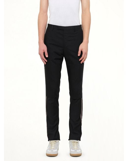 Lanvin Black Insideout Look Pants for men