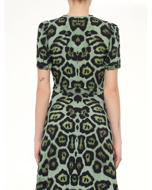 Givenchy Green Long Dress