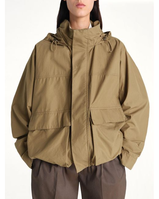 Lemaire Natural Short Rain Parka for men