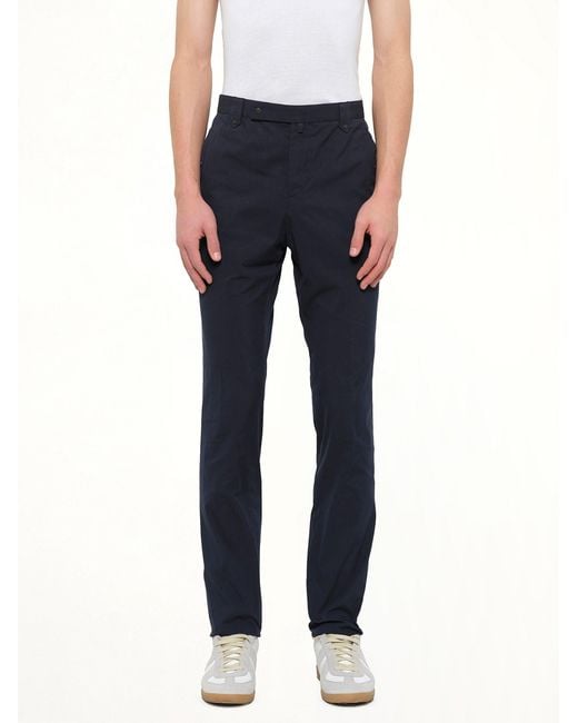 Lanvin Blue Slim Pant Worker for men