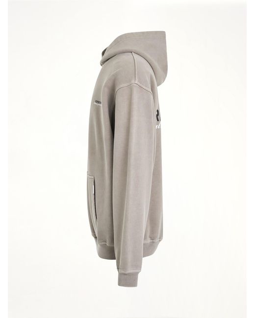 Represent Gray Patron Of The Club Hoodie for men