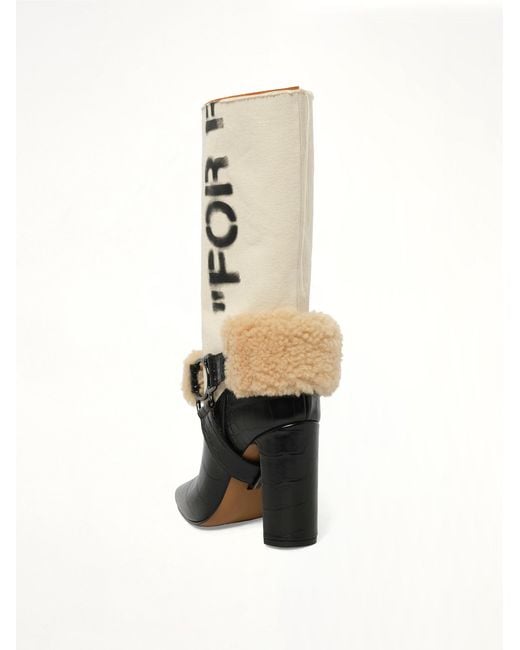 Off-White c/o Virgil Abloh White For Riding Low Boot