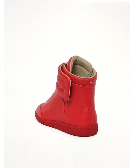 Maison Margiela Red Future Mid-Top Sneaker for men