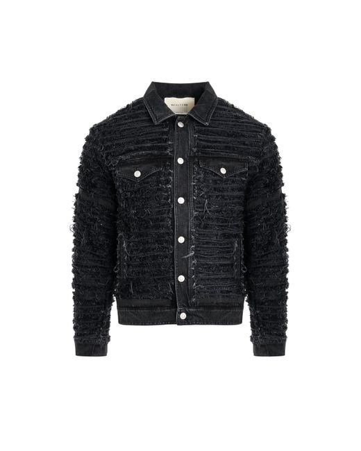 1017 ALYX 9SM 'Blackmeans Denim Jacket, Long Sleeves, Washed, 100% Cotton, Size: Small for men