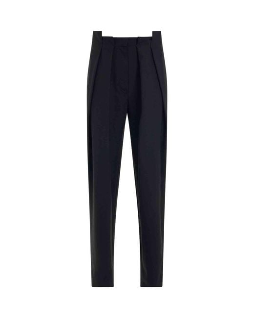 Off-White c/o Virgil Abloh Black Ablohland Wool Paperbag Pants