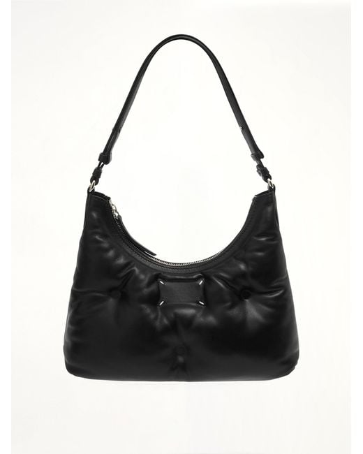 Maison Margiela Black Glam Slam Hobo Bag Small
