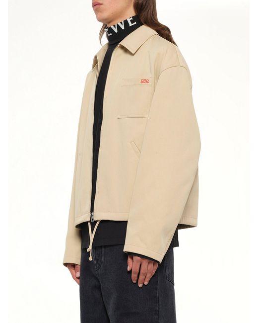 Loewe Natural Zip-Up Jacket for men
