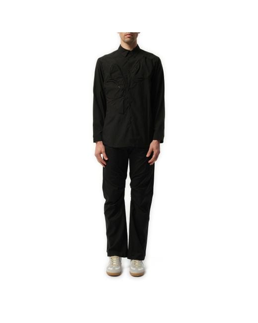 Post Archive Faction PAF Black '7.0 Shirt Center, , 100% Cotton, Size: Small for men