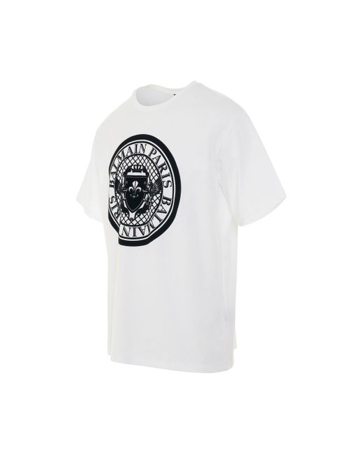 balmain coin t shirt