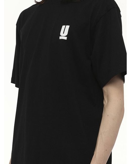 Undercover Black Small Printed T-Shirt for men