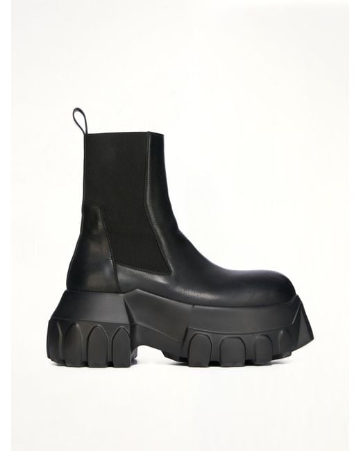 Rick Owens Black Beatle Mega Tractor for men