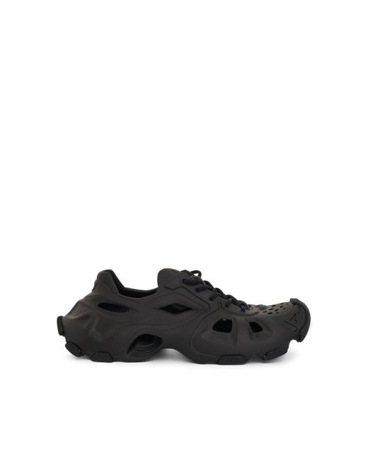 Balenciaga Hd Monocolour Lace Up Sneaker In Black for Men | Lyst