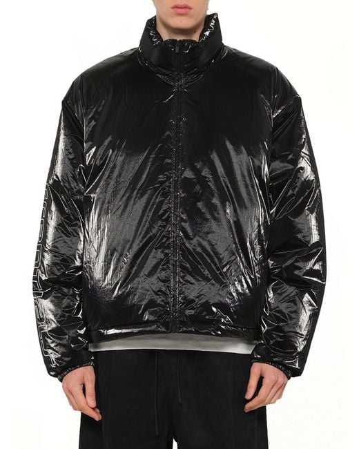Fear Of God Black Puffer Jacket for men