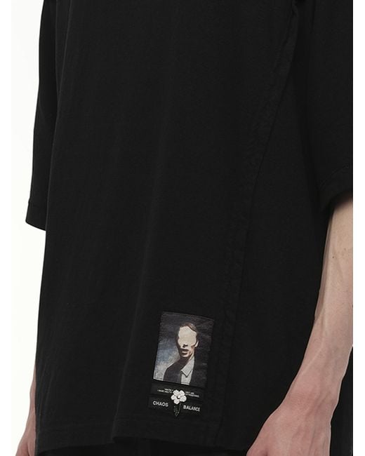 Undercover Black Chaos Balance T-Shirt for men