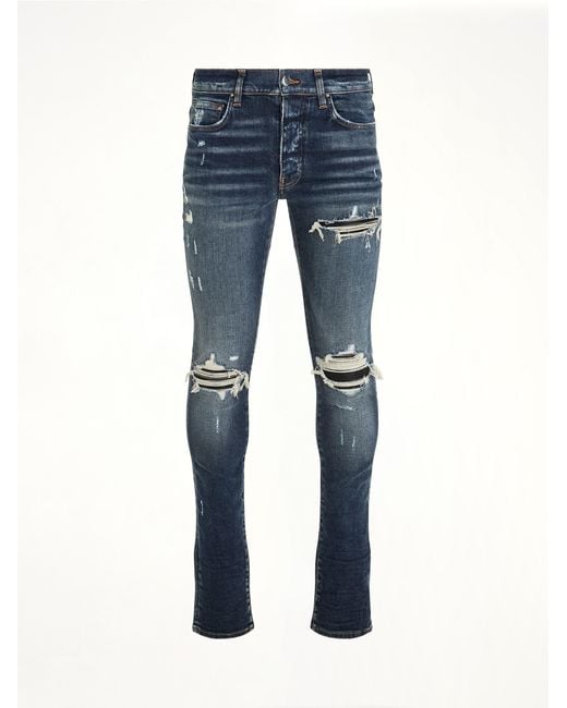 Amiri Blue Mx 1 Jeans, 100% Cotton for men