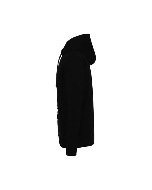 1017 ALYX 9SM Black 'Buckle Drawstring Hoodie, Long Sleeves, , Size: Small for men