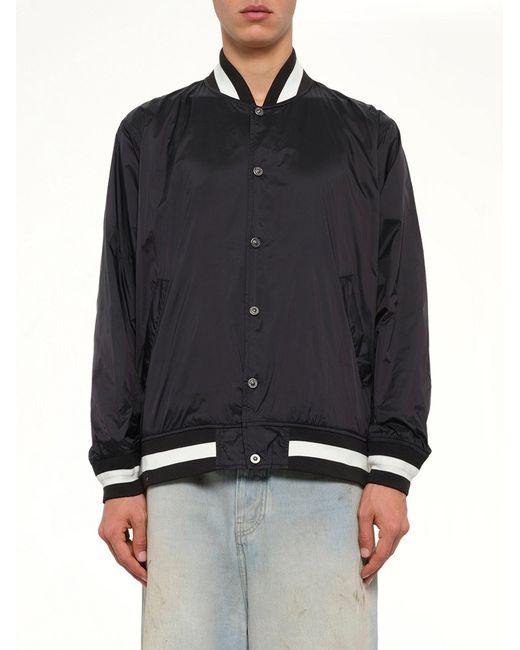 Taion Blue Non Down Basic Reversible Studium Jacket for men