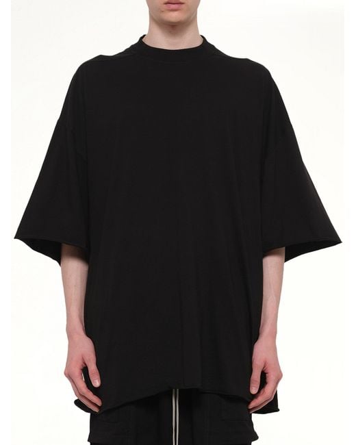 Rick Owens Black Tommy T-Shirt for men