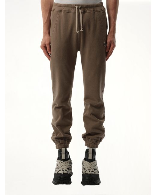 Rick Owens Brown X Moncler Joggers for men