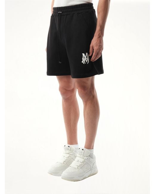 Amiri Black Ma Core Logo Shorts for men