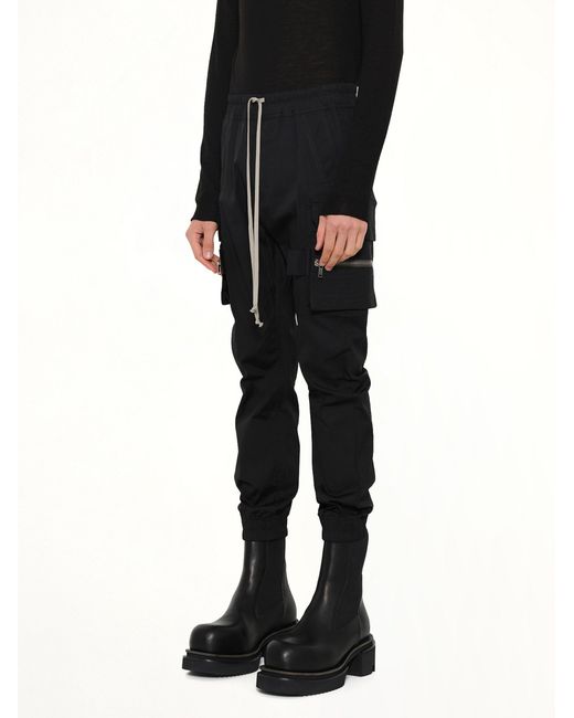 Rick Owens Black Mastodon Cargo for men