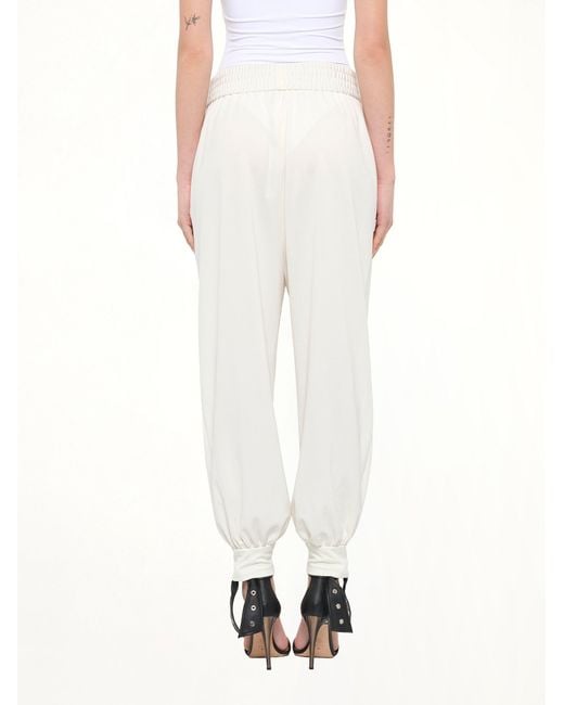 Marc Jacobs White Jogger Pant
