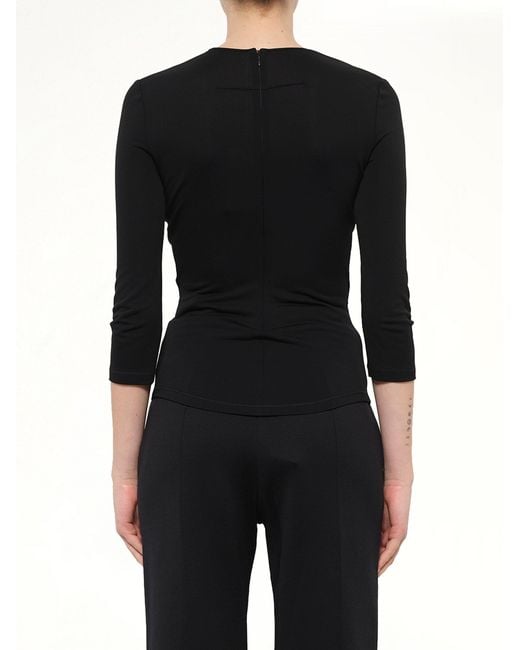 Givenchy Black Long Sleeve Top