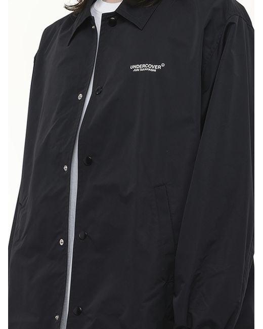 Undercover Blue Coach Jacket for men