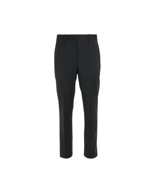 Helmut Lang Black Slim Suit Pants, , 100% Virgin Wool